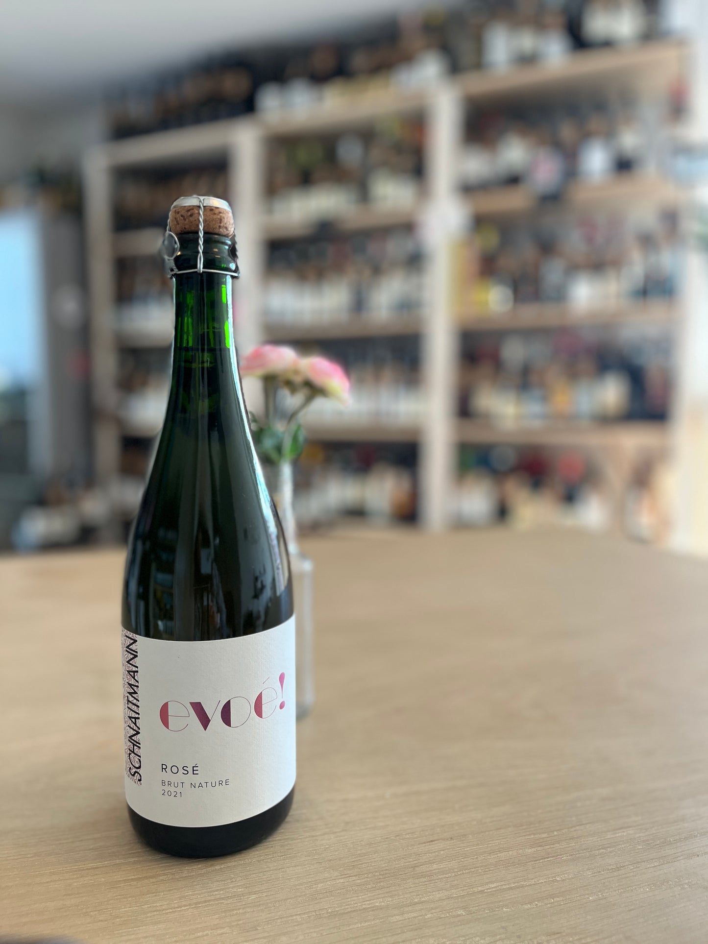 2021 Evoé Rosé Sekt "Brut Nature", Weingut Rainer Schnaitmann, Württemberg BIO