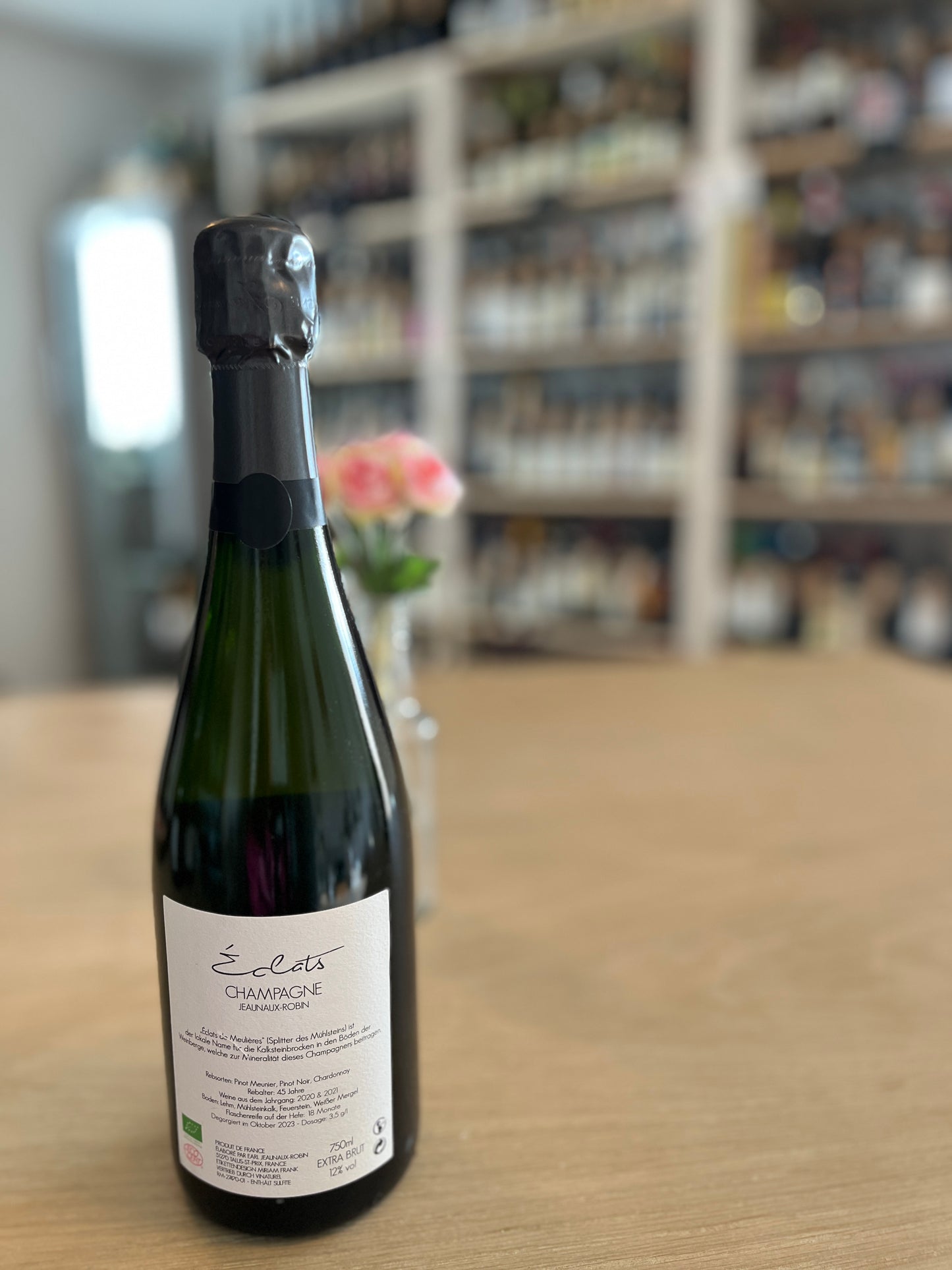 Champagner "Eclats", Jeaunaux-Robin, Champagne BIO